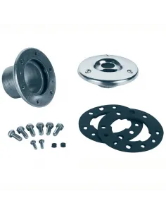 Dysza napływowa z nasadką przejściową komplet basen foliowy stal (16327)