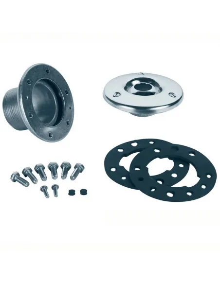 Dysza napływowa z nasadką przejściową komplet basen foliowy stal (16327)