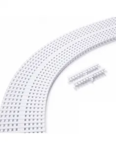 Kratka rynny przelewowej zakręty łączenie pojedyncze 335x22mm 1m Astralpool (28659)