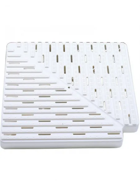 Kratka do basenu do rynny przelewowej narożnik 195x195 x22mm 22379 Astralpool