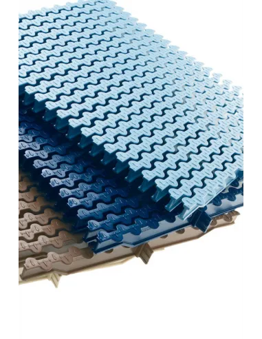 Kratka rynny przelewowej łukowa 195x22mm 1m Astralpool (34190)