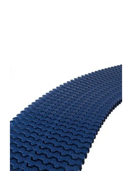 Kratka rynny przelewowej łukowa 245x22mm 1m Astralpool (34191)