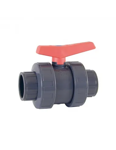 Zawór kulowy PVC PE-EPDM 63mm klej Cepex (02458)