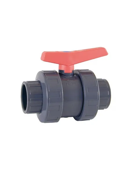 Zawór kulowy PVC PE-EPDM 63mm klej Cepex (02458)