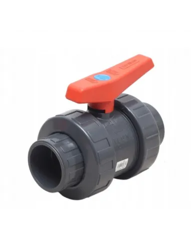 Zawór kulowy PVC PE-EPDM 40mm klej Cepex (02456)