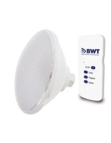 Żarówka podwodna PAR56 światło RGB 510 lm z pilotem BWT (125252236)
