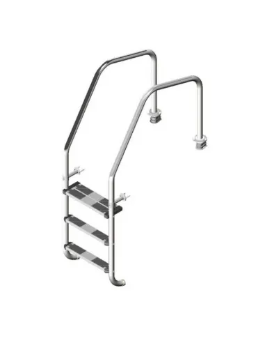 Drabinka do basenu z rynną przelewową 5 stopni Astralpool (07517)