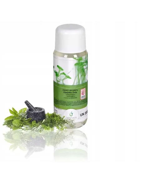 Zapach aromat olejek do sauny alpejskie zioła 1l Lacoform