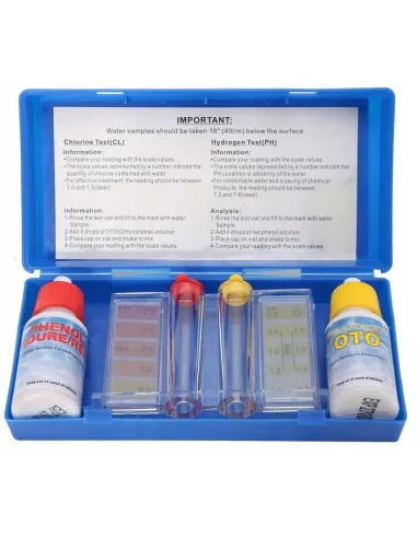 Tester basenowy Chlor pH kropelkowy 0181009