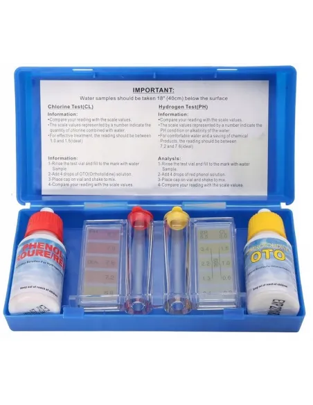 Tester basenowy Chlor pH kropelkowy 0181009