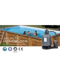 Zestaw filtracyjny GALACTIC d500 z pompą samozasysającą 10 m3/h - 74474 2