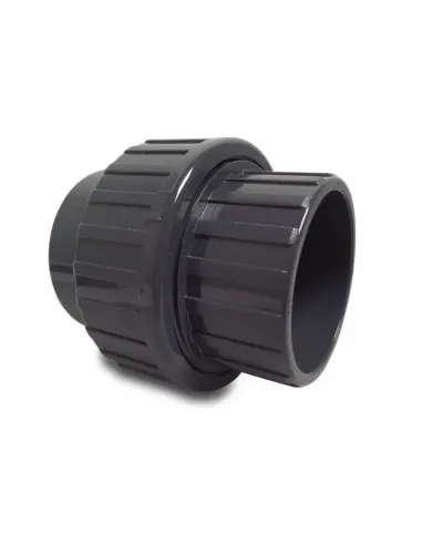 Śrubunek PVC-U  klejony 50 mm do instalacji basenowych i hydraulicznych