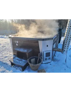 Wanna ogrodowa z piecem wewnętrznym POPRAD 2