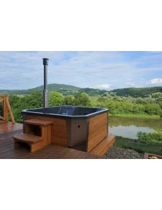 Wanna ogrodowa z piecem wewnętrznym POPRAD