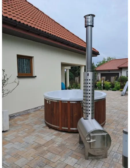 Balia ogrodowa z piecem zewnętrznym CISA