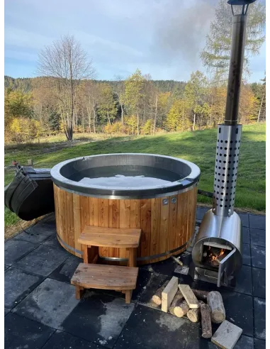 Balia ogrodowa z piecem zewnętrznym CISA