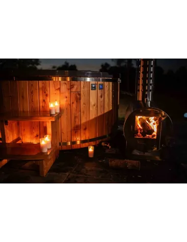 Balia ogrodowa z piecem zewnętrznym CISA