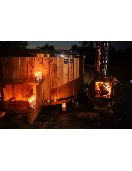 Balia ogrodowa z piecem zewnętrznym CISA