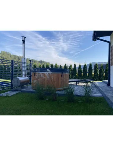 Balia ogrodowa z piecem zewnętrznym CISA