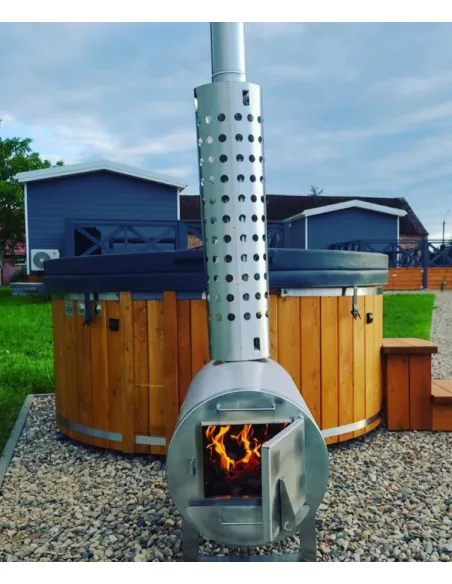 Balia ogrodowa z piecem zewnętrznym CISA