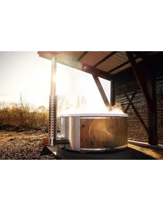 Balia ogrodowa hybrydowa (piec i grzałka) CISA