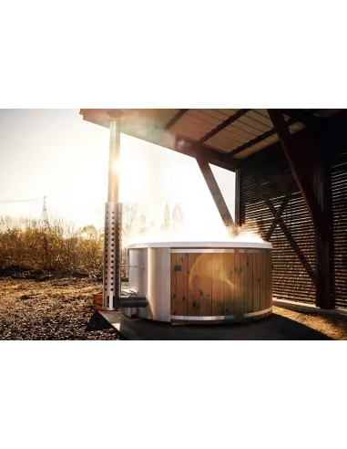 Balia ogrodowa hybrydowa (piec i grzałka) CISA