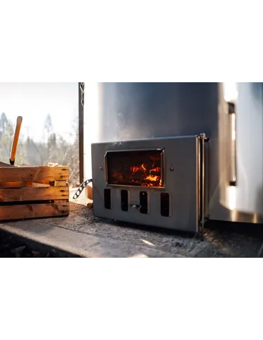 Balia ogrodowa hybrydowa (piec i grzałka) CISA