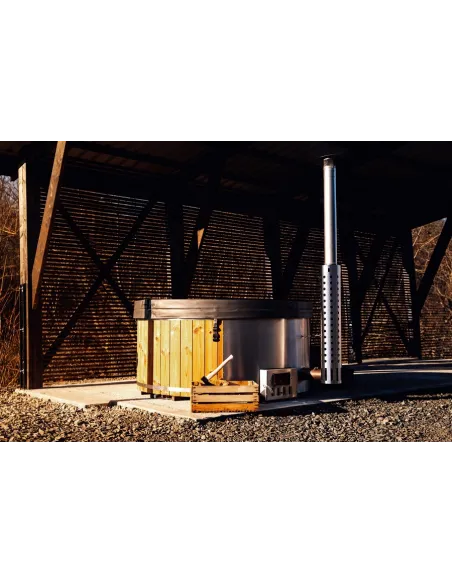 Balia ogrodowa hybrydowa (piec i grzałka) CISA