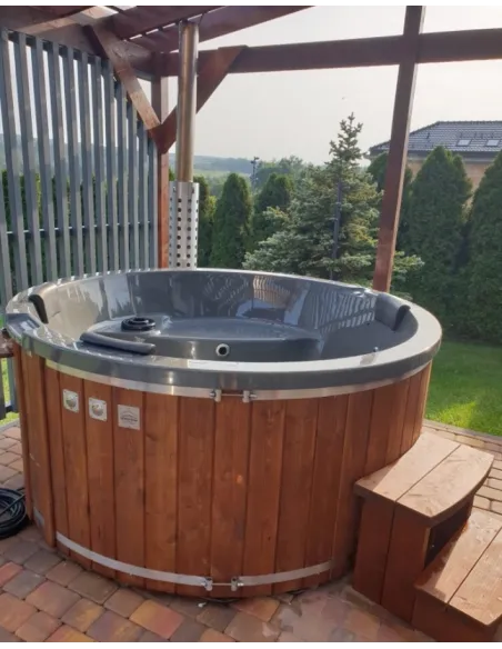 Balia ogrodowa z piecem wewnętrznym OLT