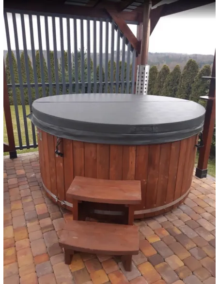 Balia ogrodowa z piecem wewnętrznym OLT