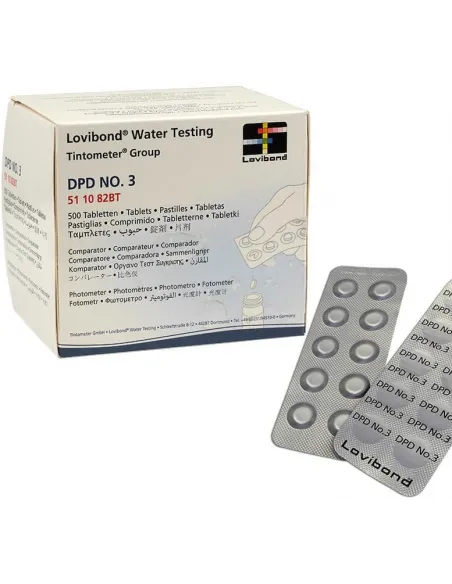 Tabletki do pomiaru chloru wolnego do testera basenowego DPD1