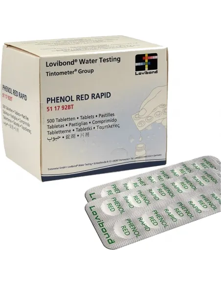 Tabletki do pomiaru pH do testera Phenol Red - 10 szt LOVIBOND