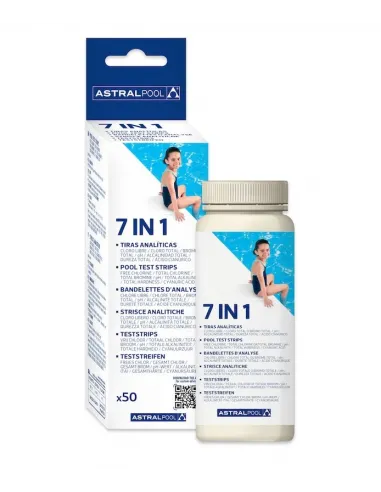 Paski do testowania parametrów wody w basenie 50 szt 45198 Astralpool
