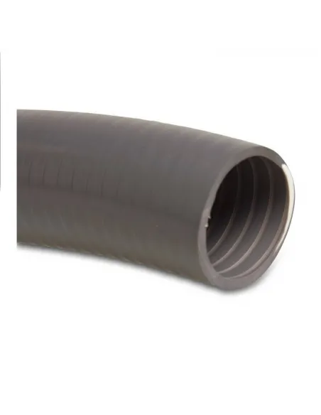 Wąż basenowy półsztywny PVC 63 mm szary 25m rolka 0519019