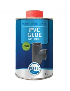 Klej do PVC-U rur złączek 500ml Profec z pędzelkiem 7030494