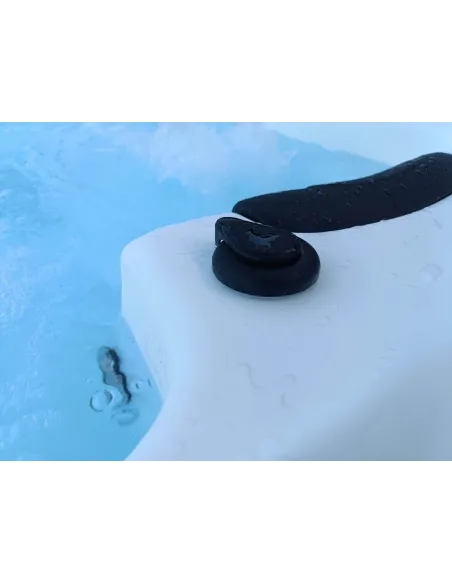 Wanna ogrodowa POPRAD H jacuzzi z piecem na drewno i grzałką. Wanna hybrydowa.