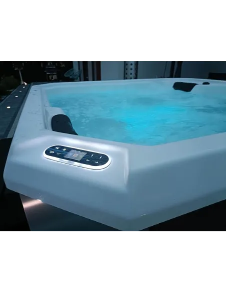 Wanna ogrodowa hybrydowa (piec i grzałka) SAN H