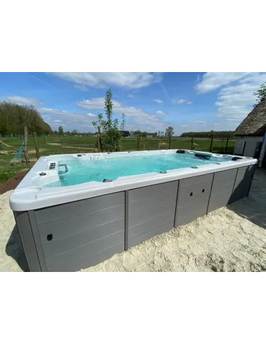 Basen SWIM SPA Alicante z przeciwprądem i hydromasażem