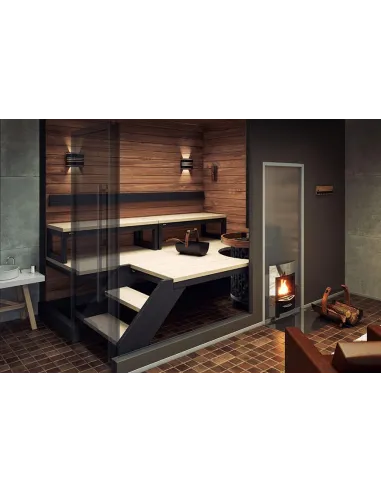 Lampa Legend z osłoną czarną Harvia SAS21107