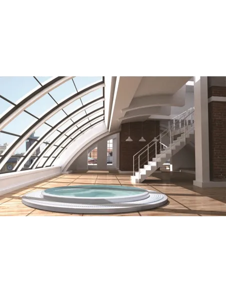 Wanna SPA komercyjna z rynną przelewową Odisea 20