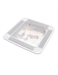 Wanna SPA komercyjna z rynną przelewową Verona