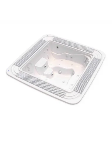 Wanna SPA komercyjna z rynną przelewową Verona