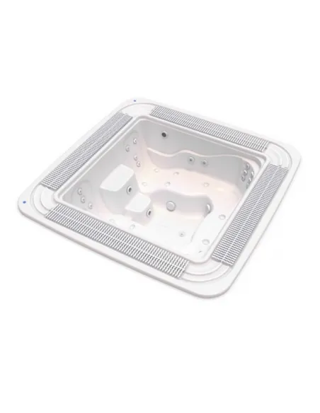 Wanna SPA komercyjna z rynną przelewową Verona