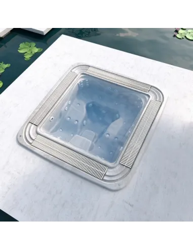 Wanna SPA komercyjna z rynną przelewową Verona