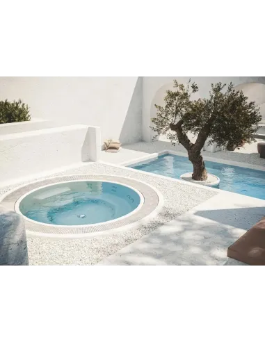 Wanna SPA komercyjna z rynną przelewową 9 osób ROMA