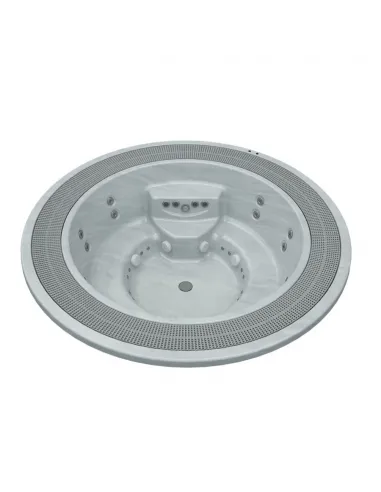 Wanna SPA komercyjna z rynną przelewową 9 osób ROMA