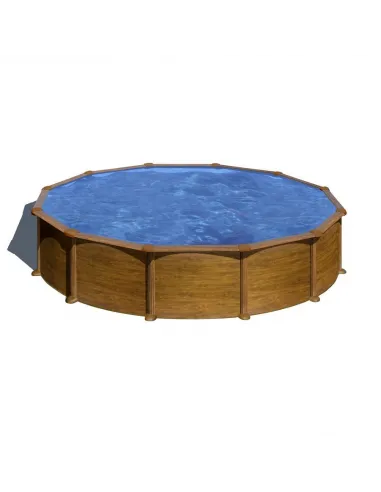 Basen stalowy kanadyjski okrągły ⌀ 460 cm x 120 cm PACIFIC GRE