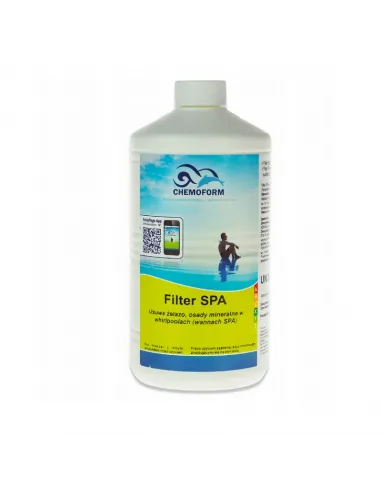 Chemoform Filter Spa usuwanie osadów jacuzzi 1L