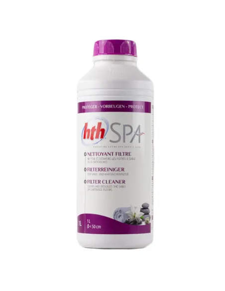 HTH SPA płyn do dezynfekcji filtra oczyszczający filtr 1 l