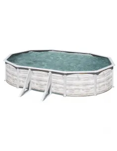 Basen stalowy kanadyjski owalny 610 x 375 cm x 120 cm FINLANDIA GRE